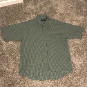 Soft Emerald Green Bugatchi Shirt XL